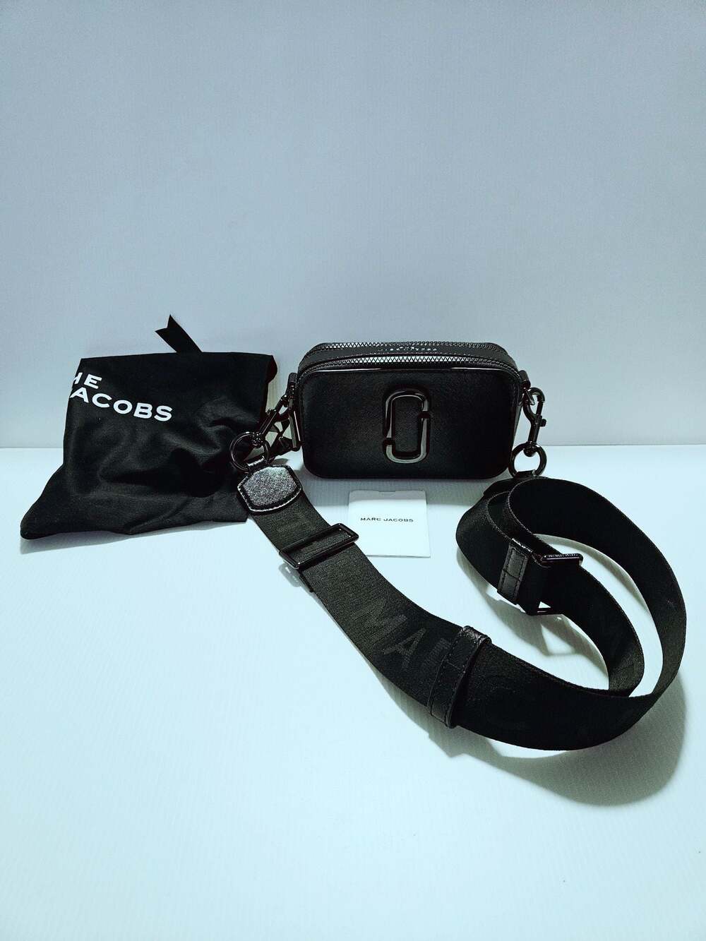 Marc Jacobs The Snapshot Camera Crossbody Black Bag